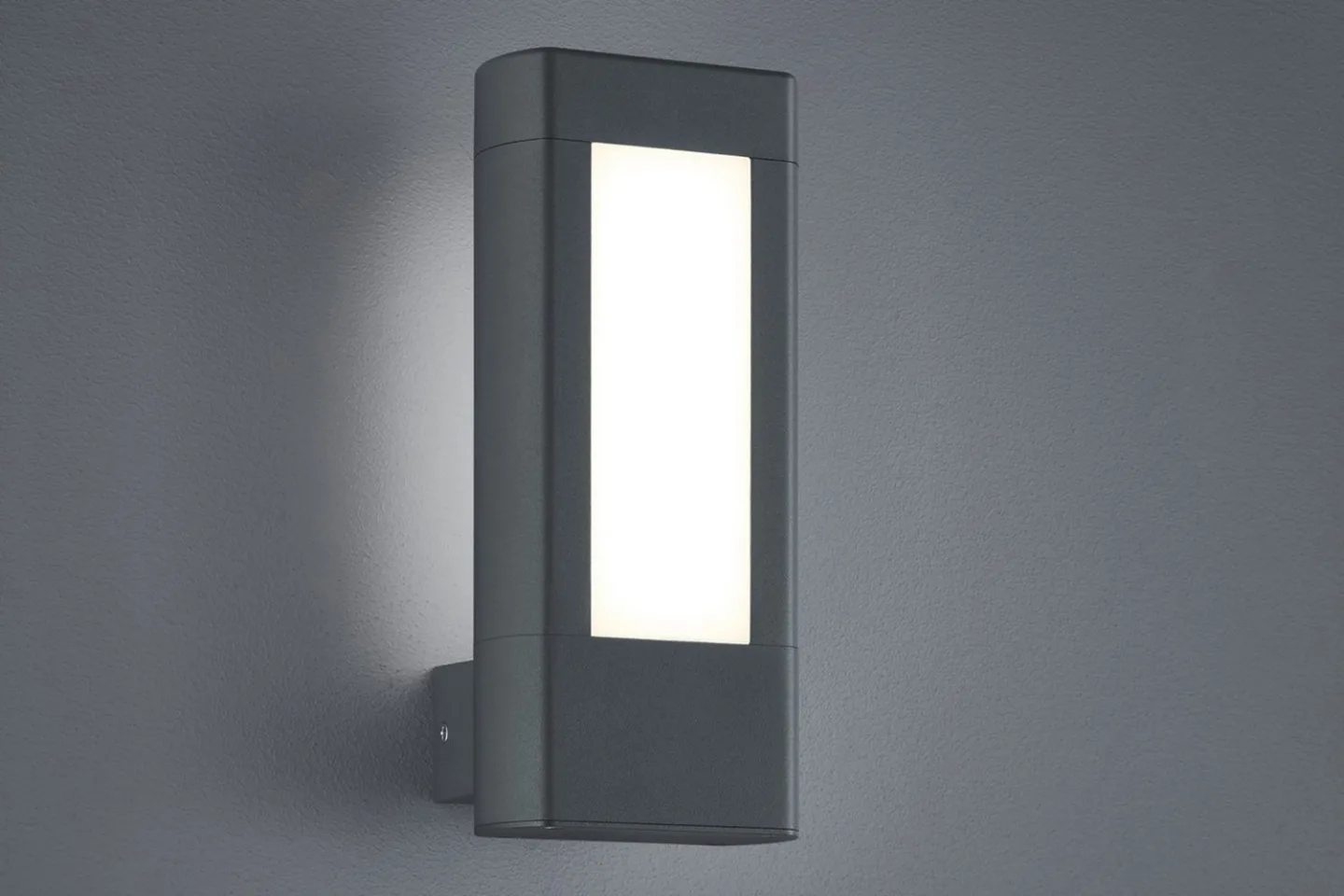 Rhine LED Vägglampa antracit - Antracit/Vit