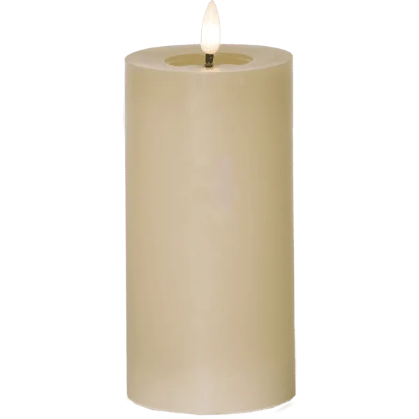 Star Trading - LED Blockljus Flamme Flow - Batteriljus - Beige