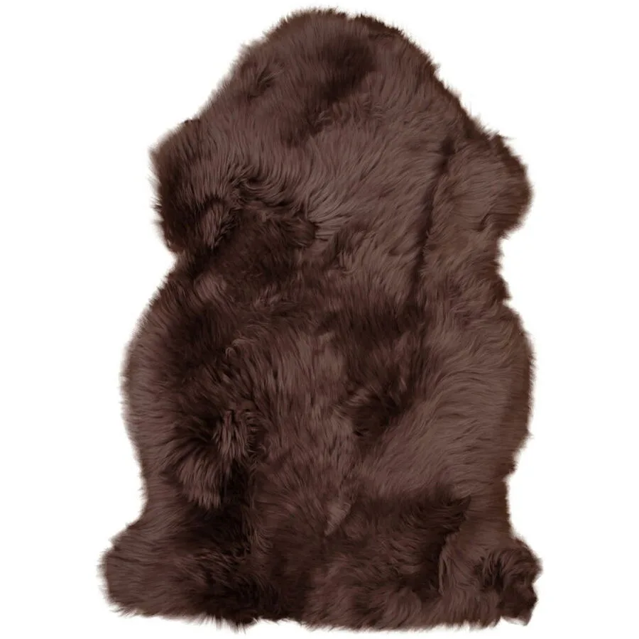 Fell/Haut Qirena braun Lammfell B 50 cm