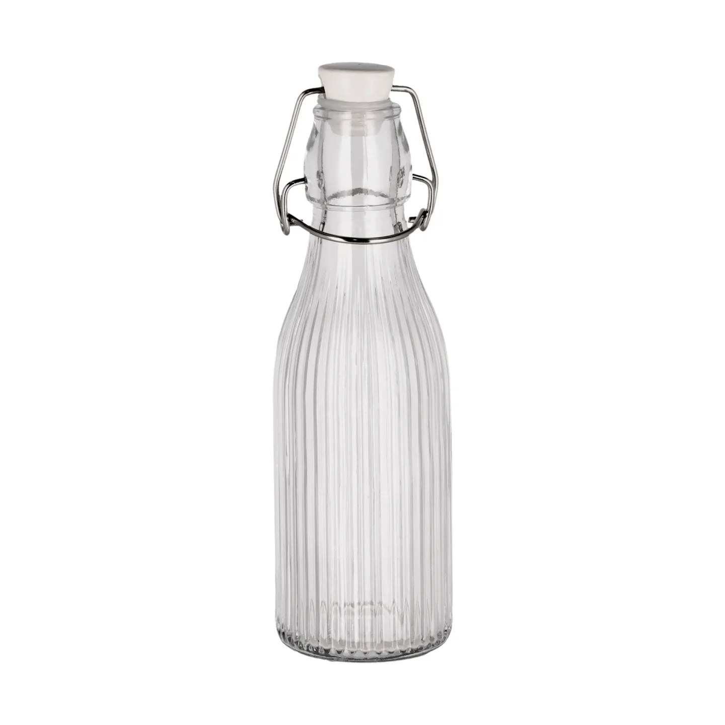 Funktion Funktion Wasserkaraffe mit Bügelverschluss Klar, Soda-Lime-Glas, 0,25 l