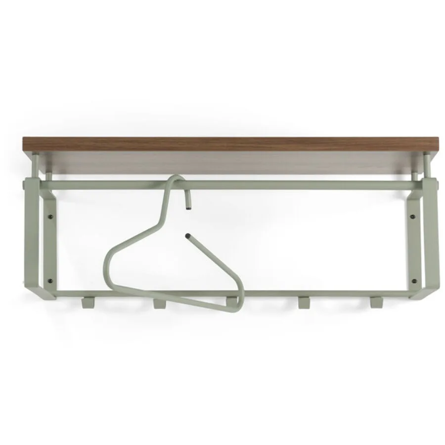 Spinder Design Garderobe Hesta dusty green Stahl/Melanin H 28 cm