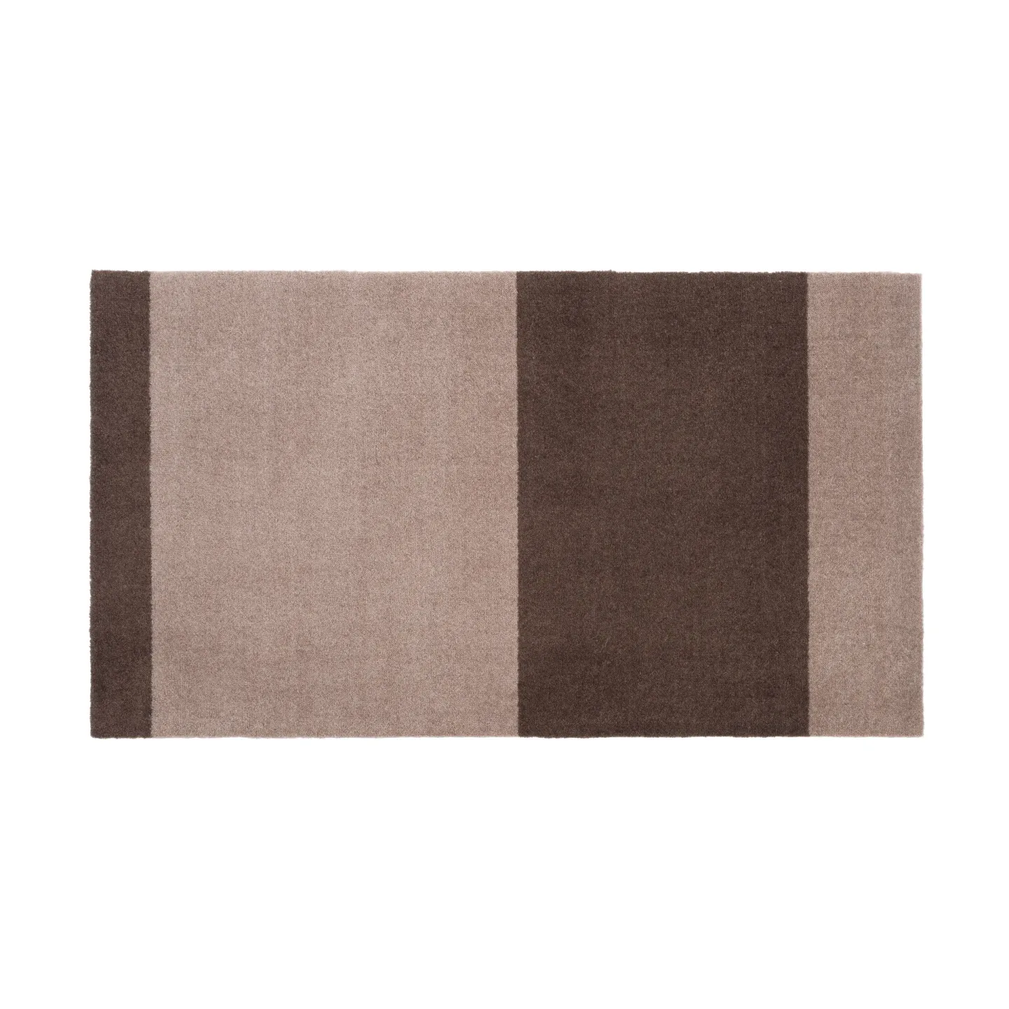 tica copenhagen Stripes Flurteppich horizontal Sand-brown, 67 x 120cm