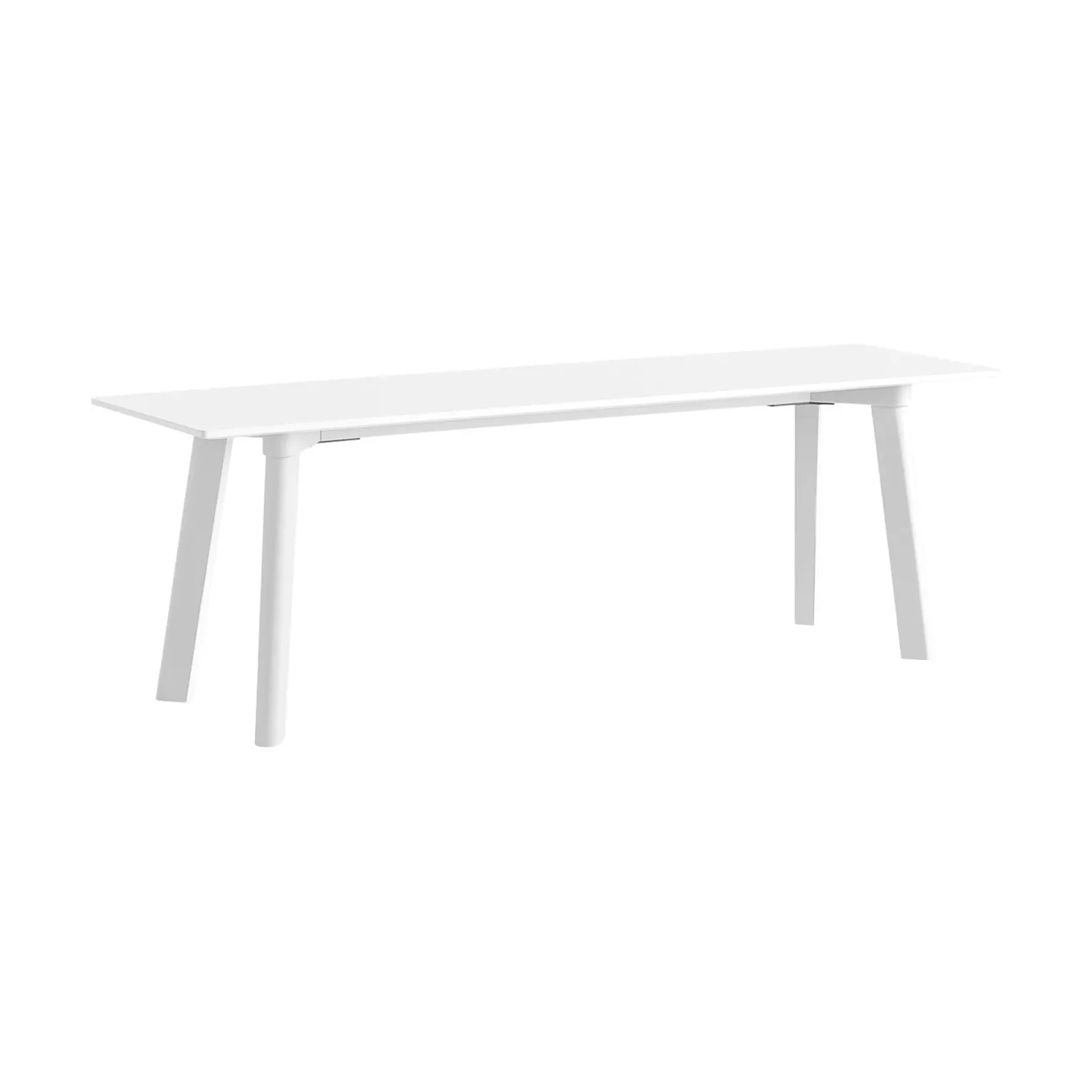 HAY CPH215 Deux 2.0 bänk 140 cm Pearl white-lacquered beech