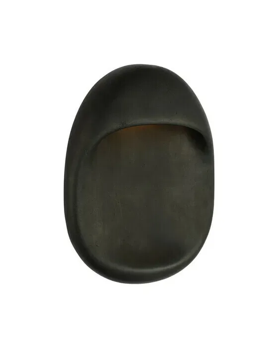 Esculpa 14" Rounded Wall Light Museum Bronze