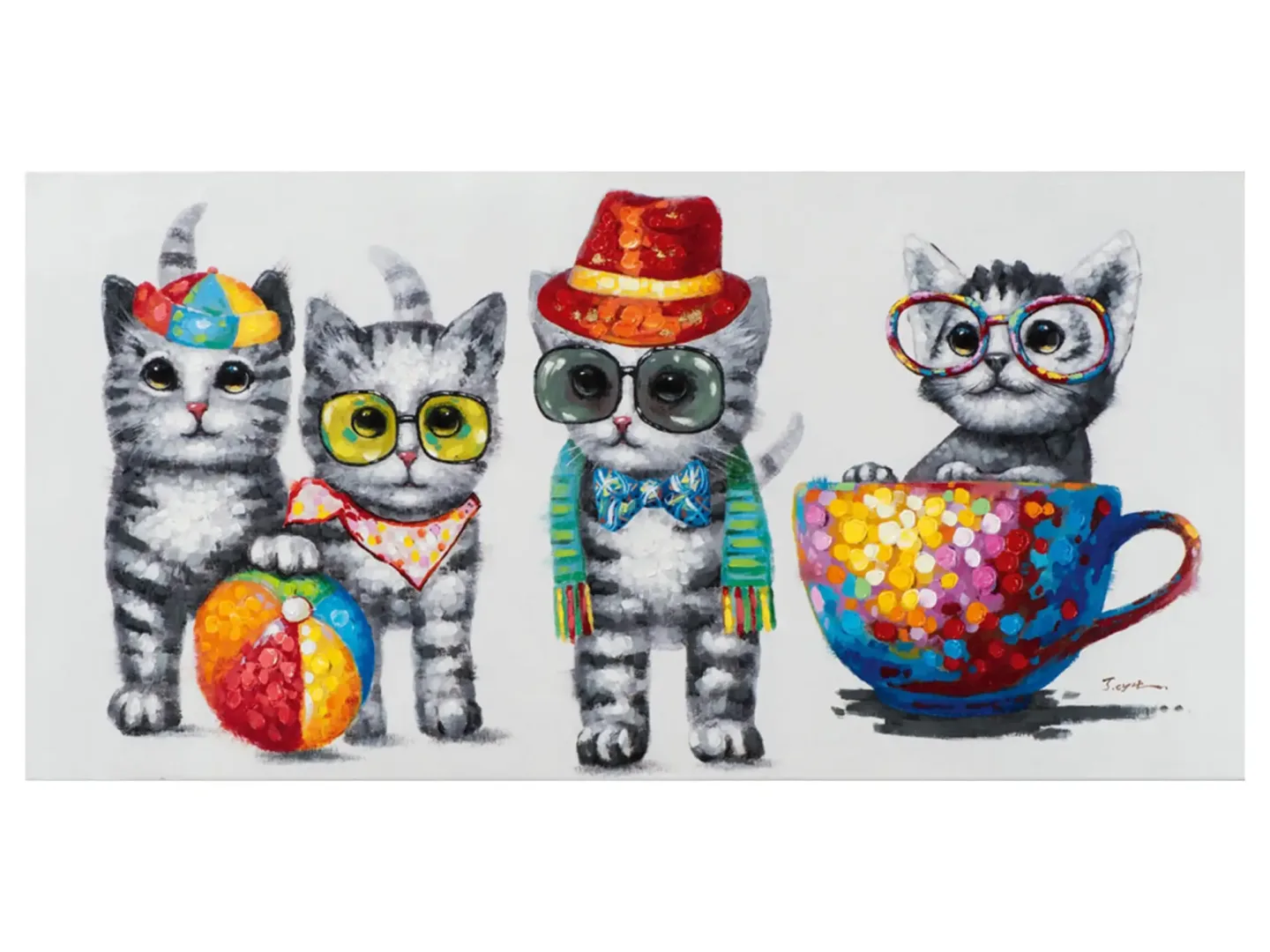 image LAND Bild Süsse Katzenbande | Schubiger Möbel