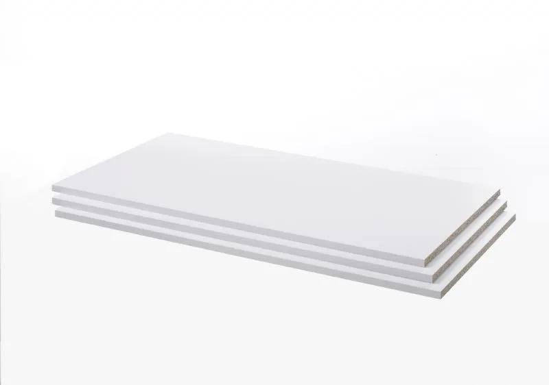 Verona 3 extra Ablagen Breite 89 cm weiß.