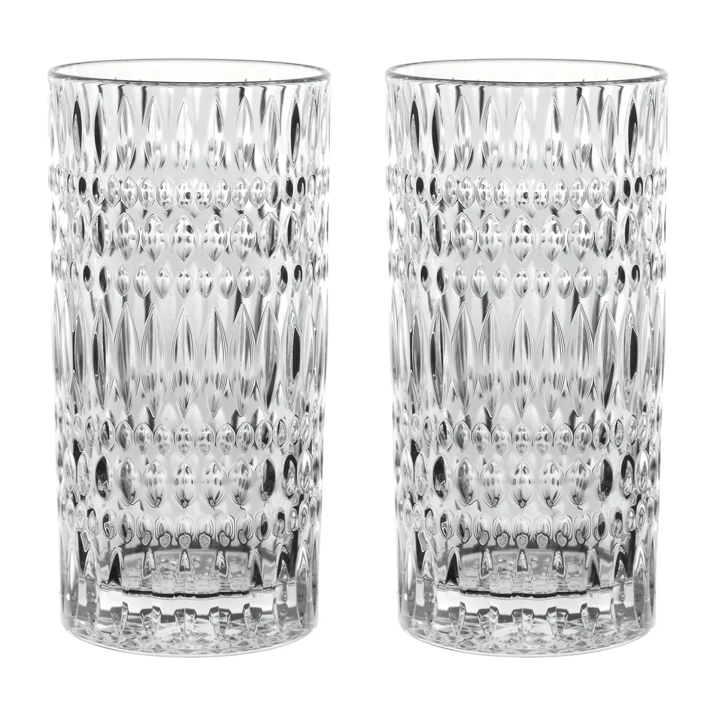 Nachtmann Ethno Barista Latteglas 43,4 cl 2er Pack Clear