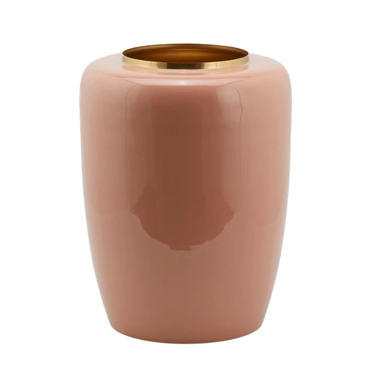 Edg Vase Email Pfirsch H: 43 cm | Schubiger Möbel