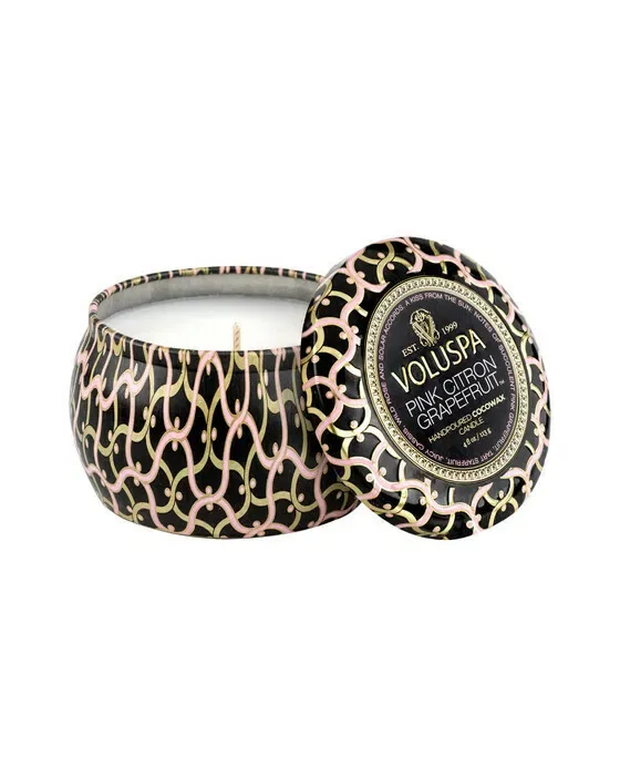Pink Citron Grapefruit Scented Candle 1-wick