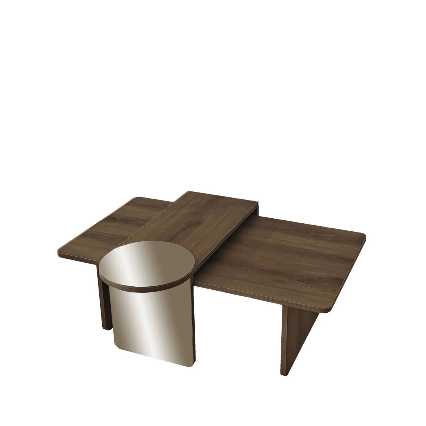 Dasina Soffbord 105 cm - Bronzie Och Valnöt