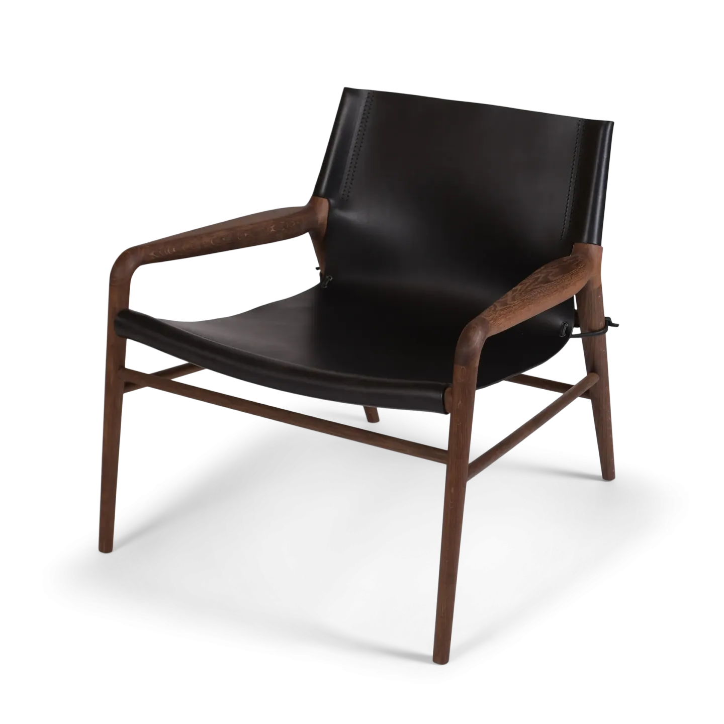 OX Denmarq Rama Chair fåtölj rökt ek Black