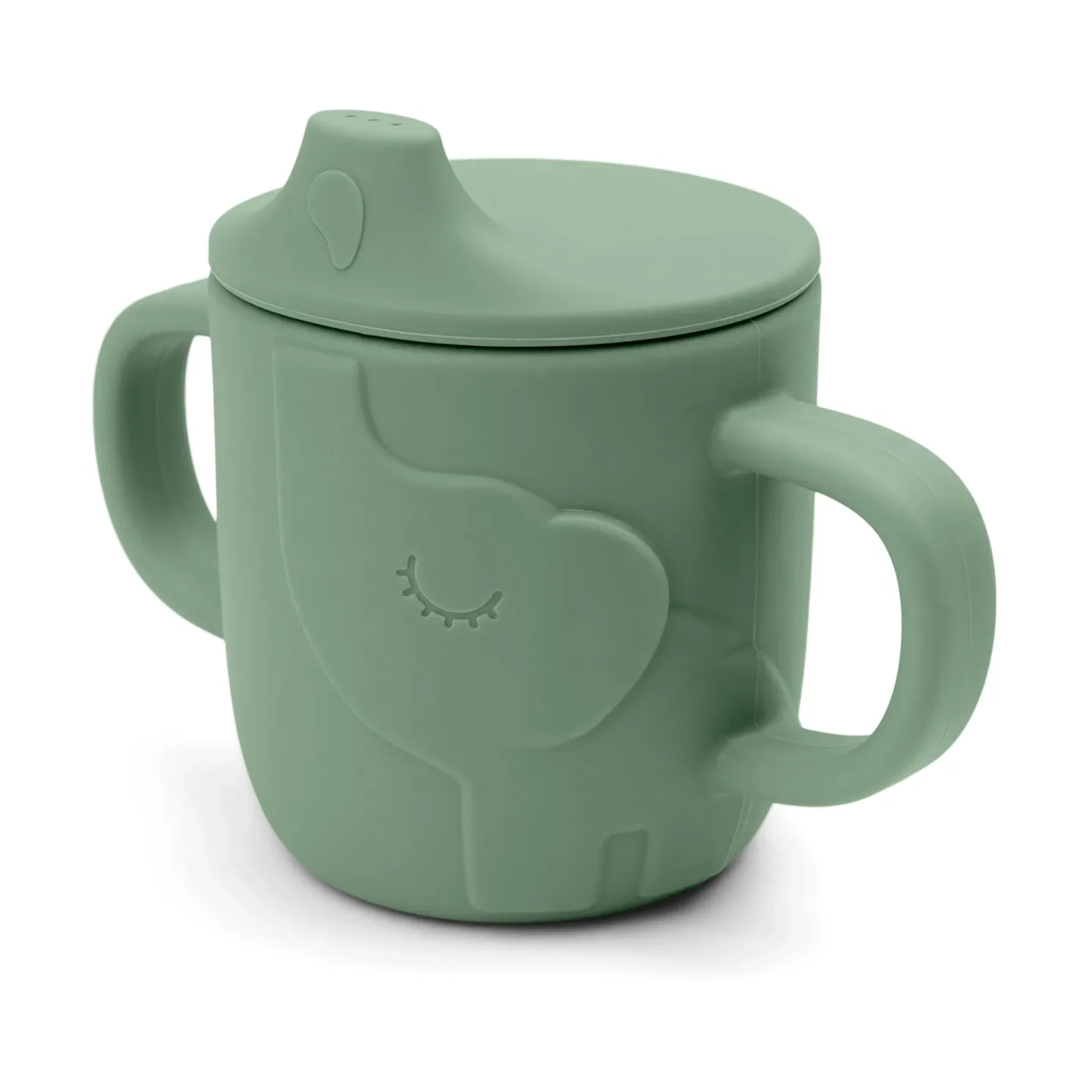 Done by deer Elphee Peekaboo Trinklernbecher 12 cl Green