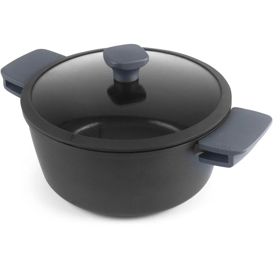 Kochtopf Ibili schwarz Aluminium D 20 cm