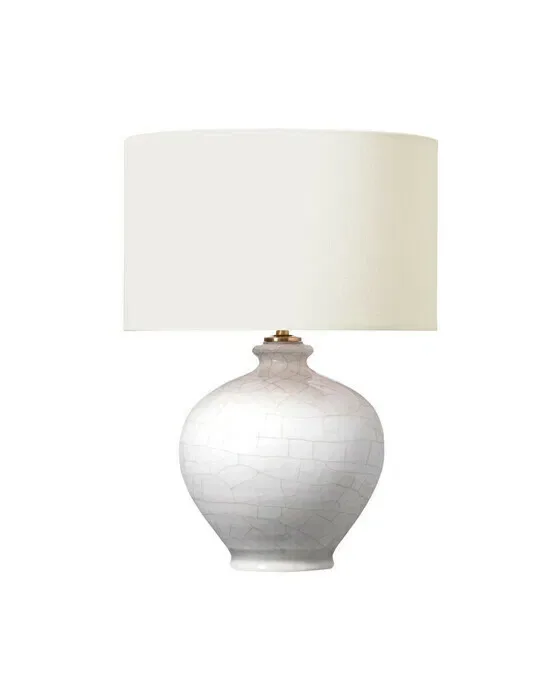 Gaios 13" Cordless Accent Lamp Crackled Ivory