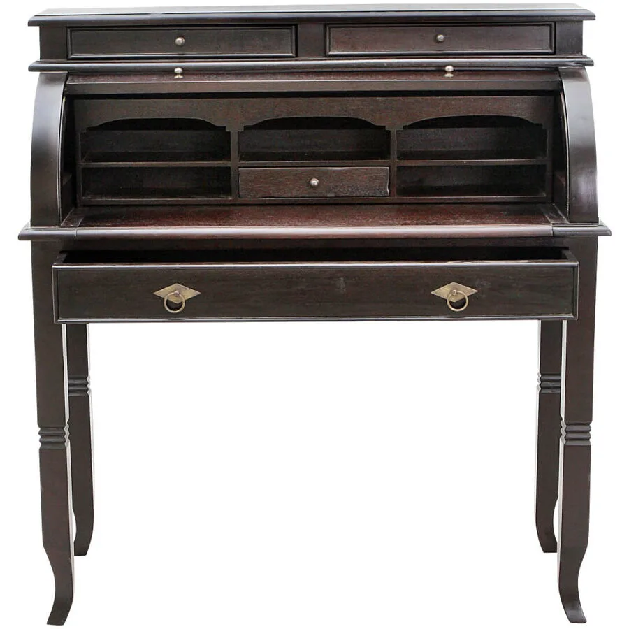 Sekretär Rumba dunkelbraun Akazie B 100 T 41 H 106 cm