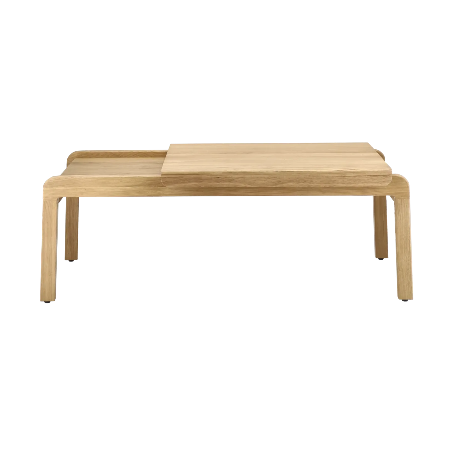 1898 Knutskog Couchtisch 115x52x41 cm Natur lackierte Eiche