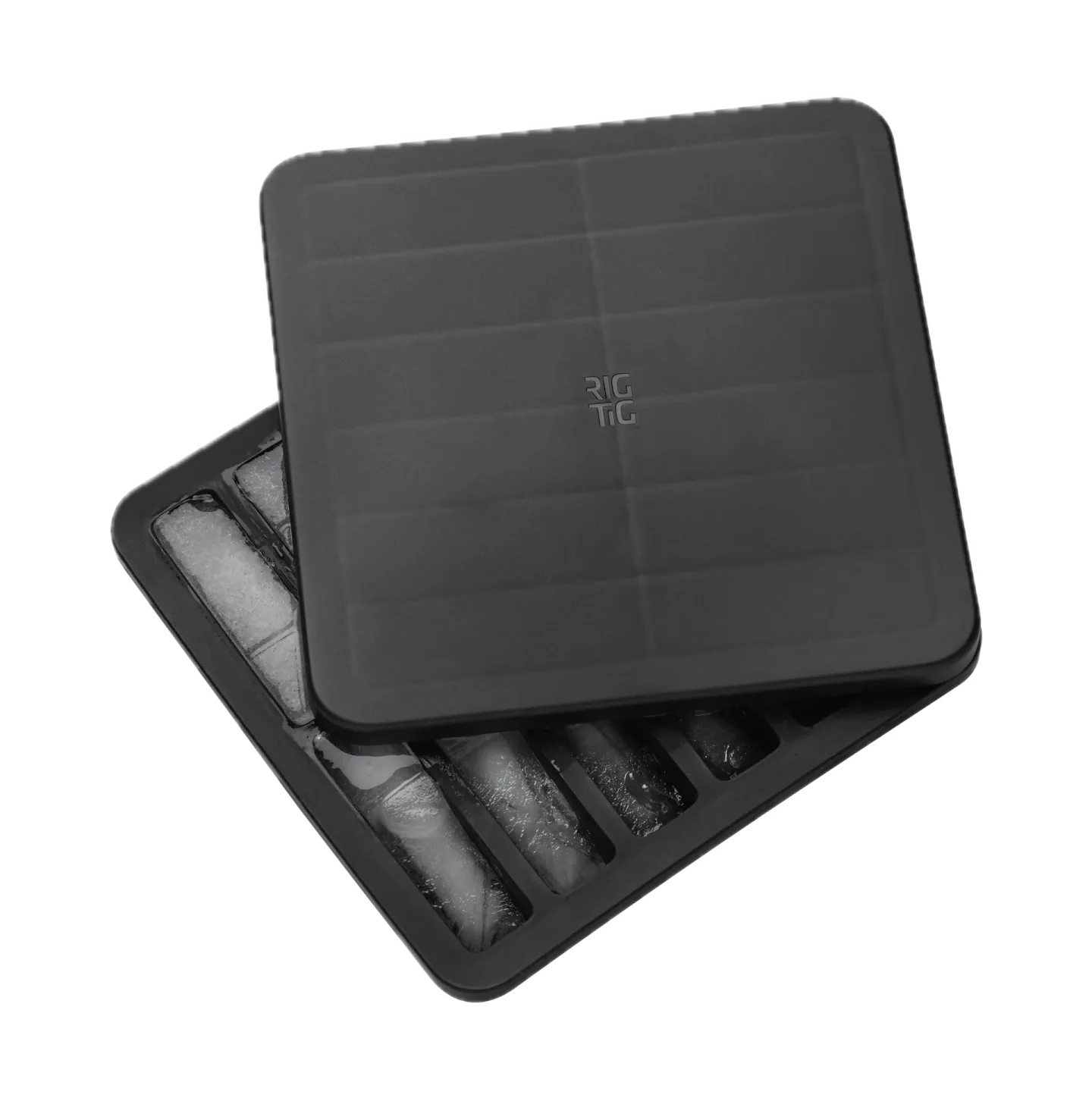 RIG-TIG FREEZE-IT Eiswürfelform mit Deckel 2,5x19x19 cm