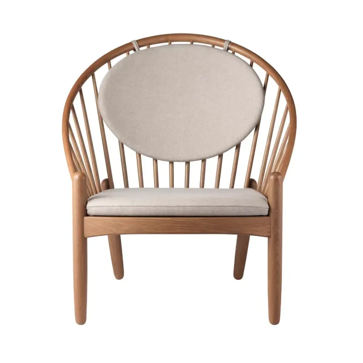 FDB Møbler J166 Jørna Stuhl Smoked oak-beige