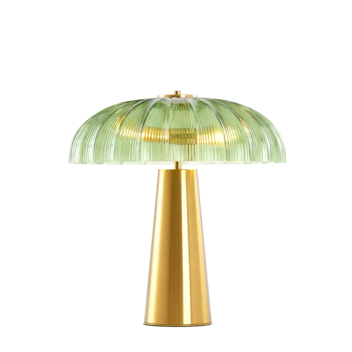 Light & Living - Fungo 50cm - Bordslampa - Guld