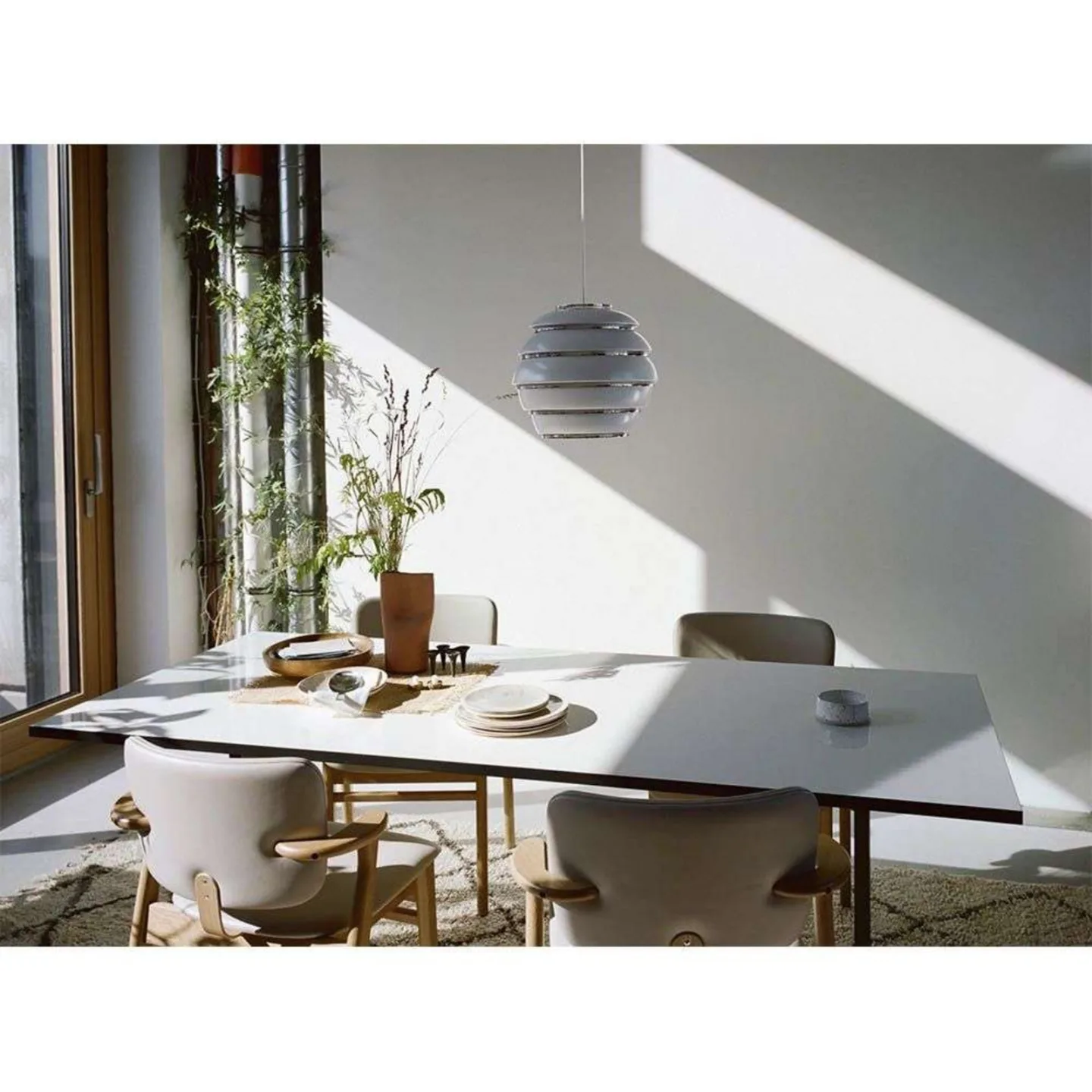 A331 Beehive Pendel White/Chrome - Artek - Spisestue - Aluminium