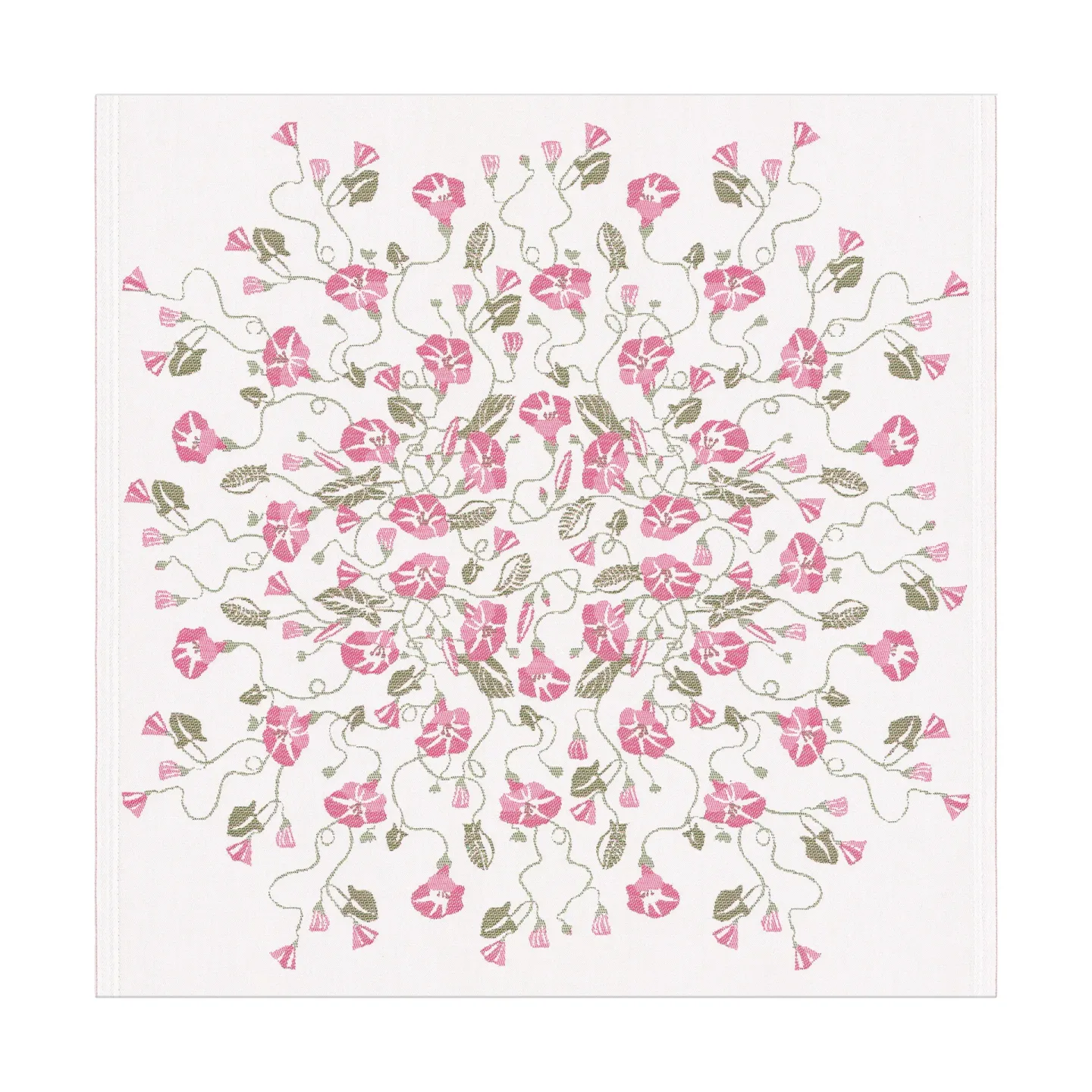 Ekelund Linneväveri Åkervinda bordsduk 75x75 cm Rosa