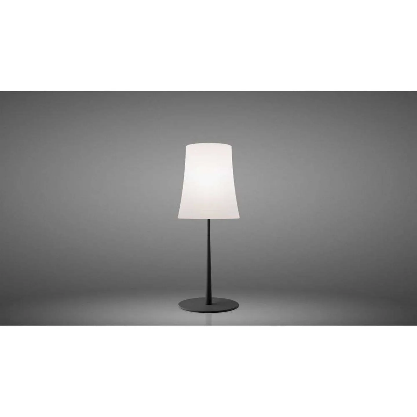 Birdie Easy Grande Tischleuchte Black - Foscarini - Wohnzimmer - Metall