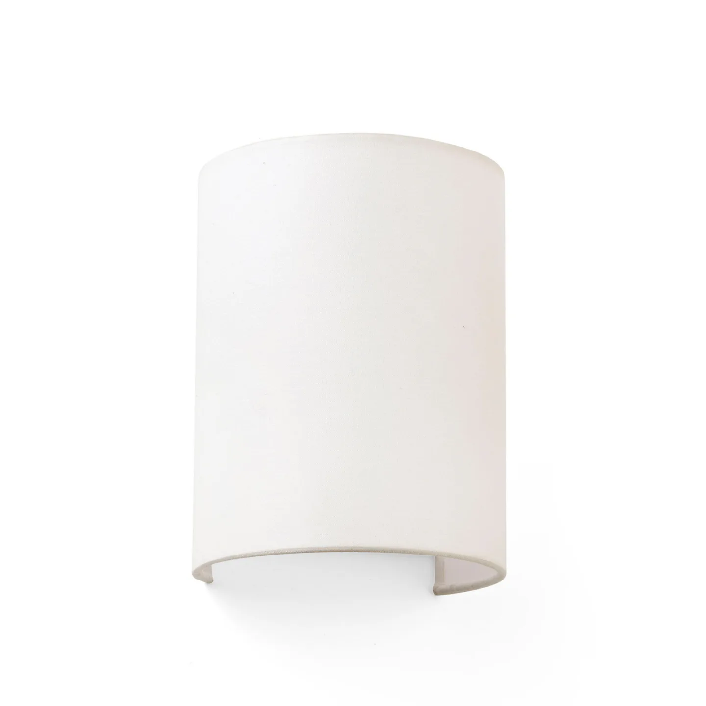 Cotton Wandleuchte, gewölbt, 20 x 15 cm, beige - Faro FARO BARCELONA - Wohnzimmer - Modern - Stoff / Textil