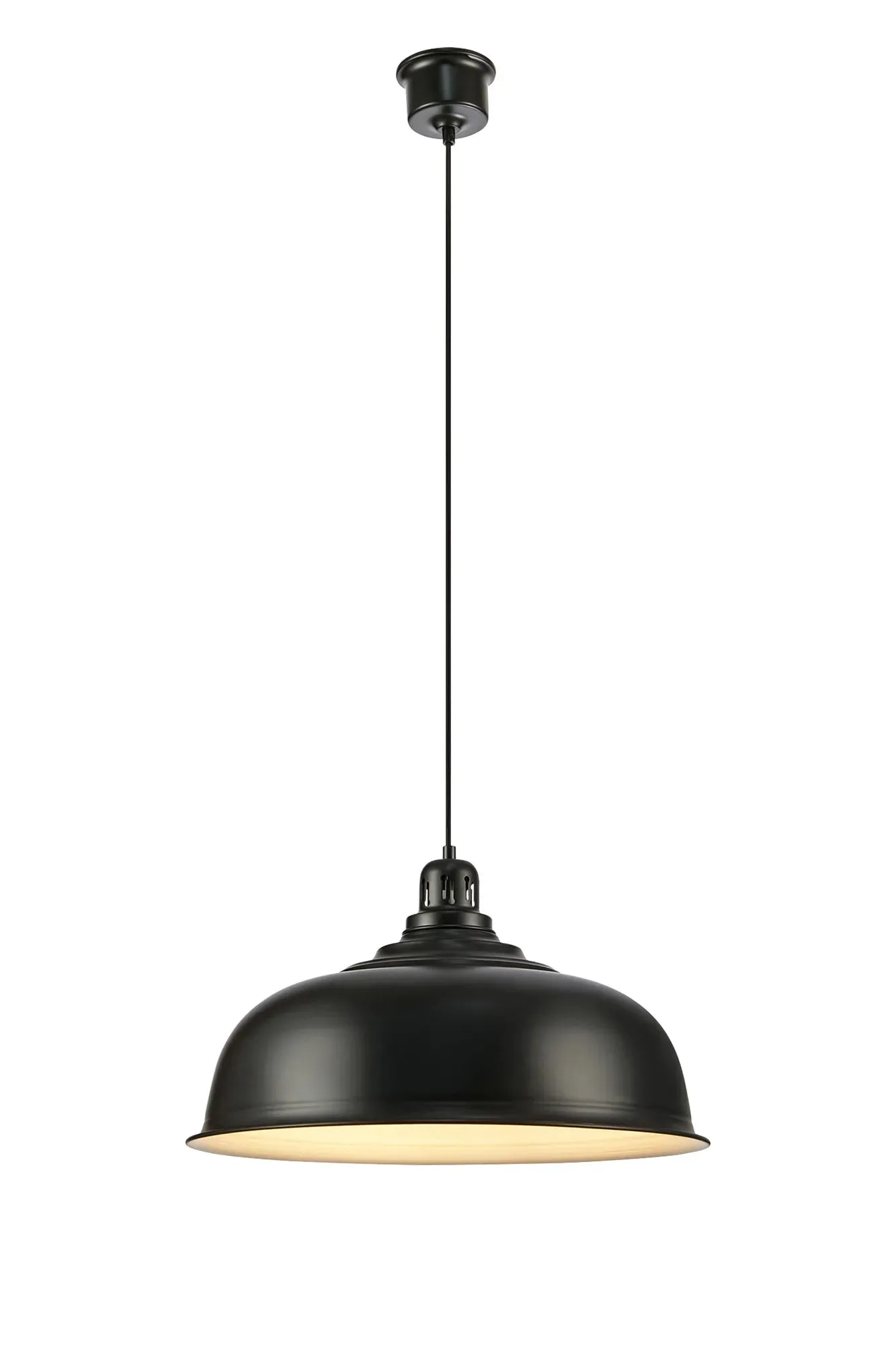 Port Küchenlampe Schwarz Groß