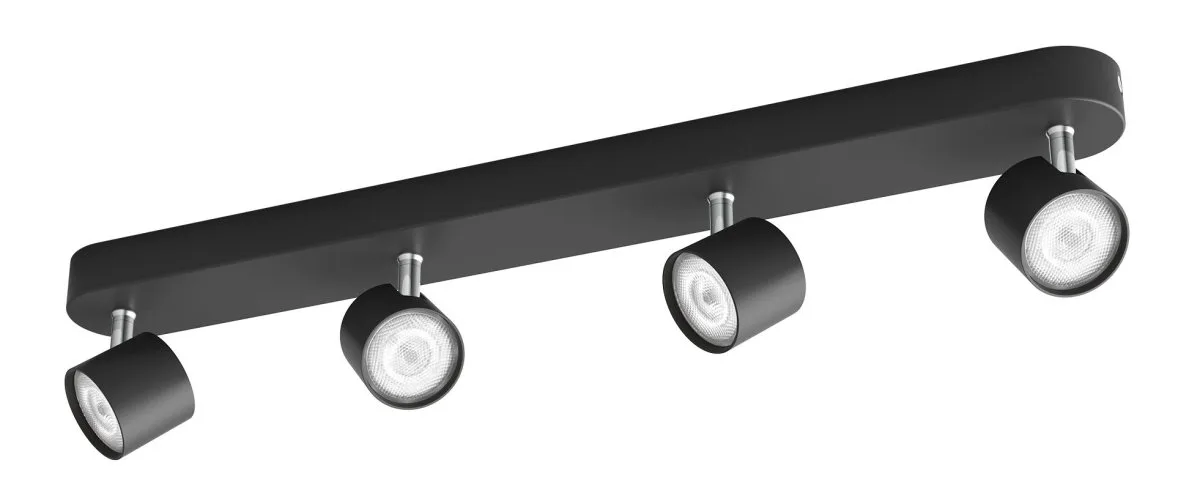 Philips - Star 4 - Spotlight - Svart