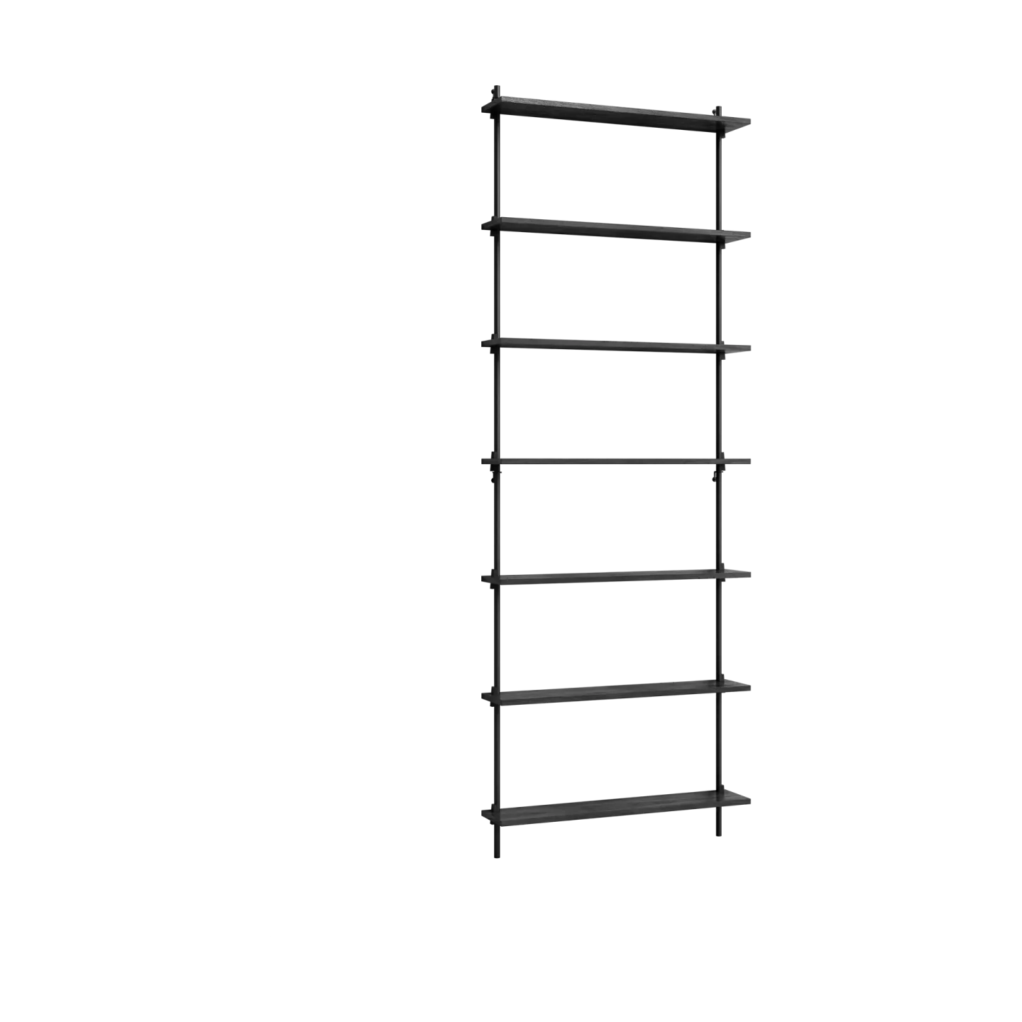 MOEBE Moebe wall shelving ws.230.1 Svart
