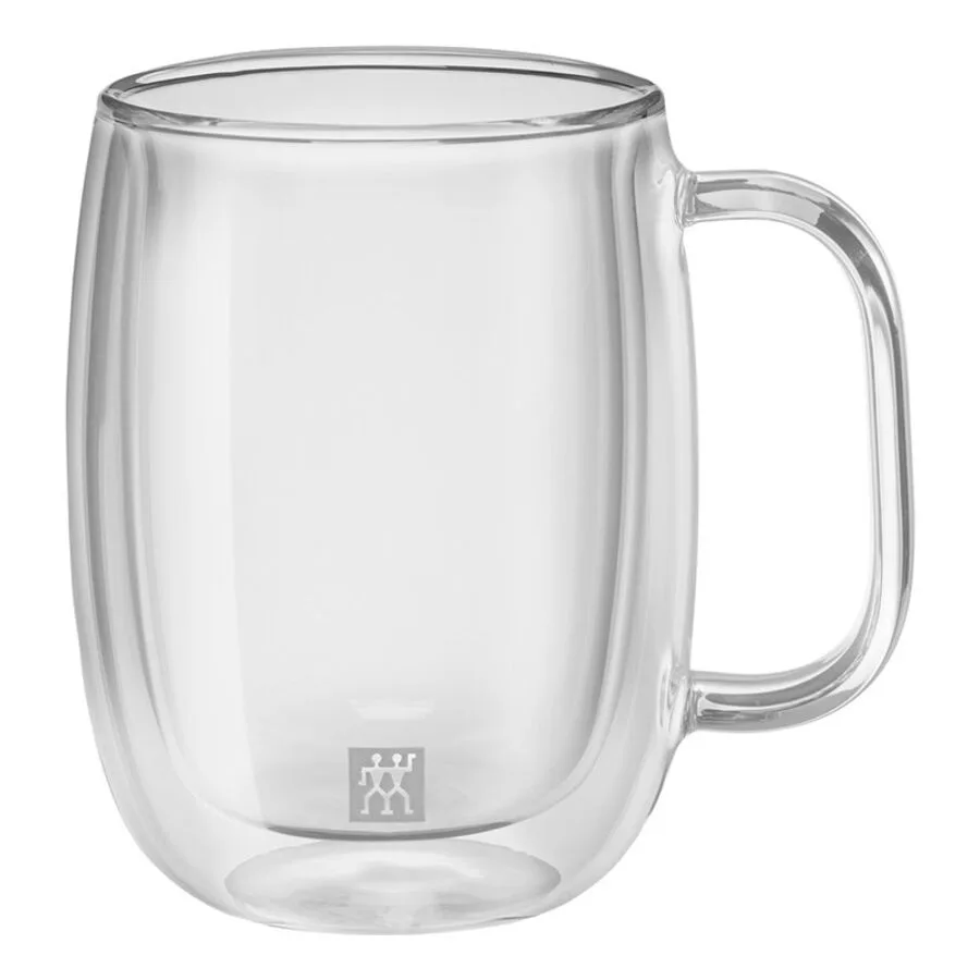Zwilling Kaffeetasse Sorrento Café transparent Borosilikat-Glas H 27 cm 0.355 l