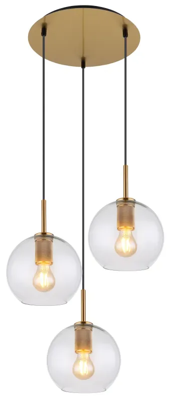 Globo Lighting - Adara Ø47 - Taklampa - Guld