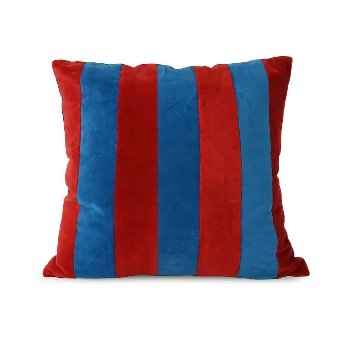 Byon Pathi Kissen M 45 x 45cm Blau-Rot