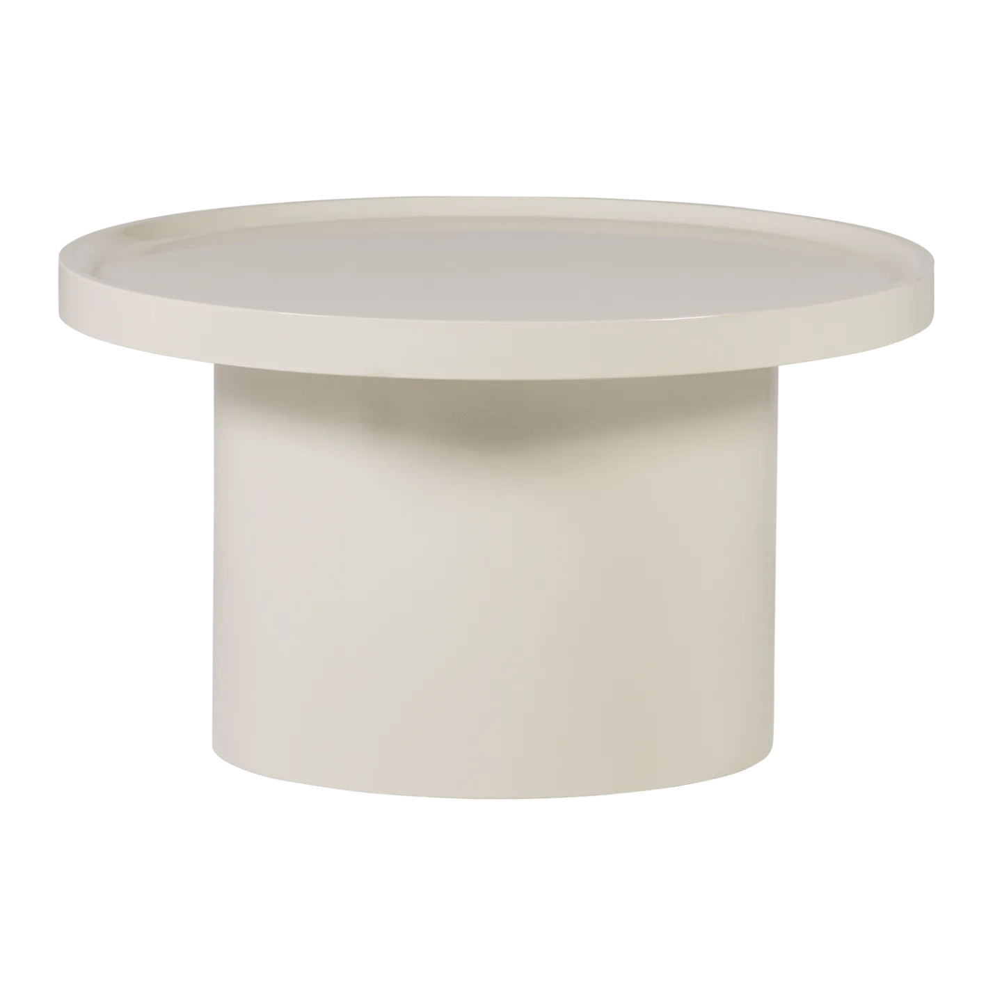 Sidobord Veluna 70 cm Rund - Sand