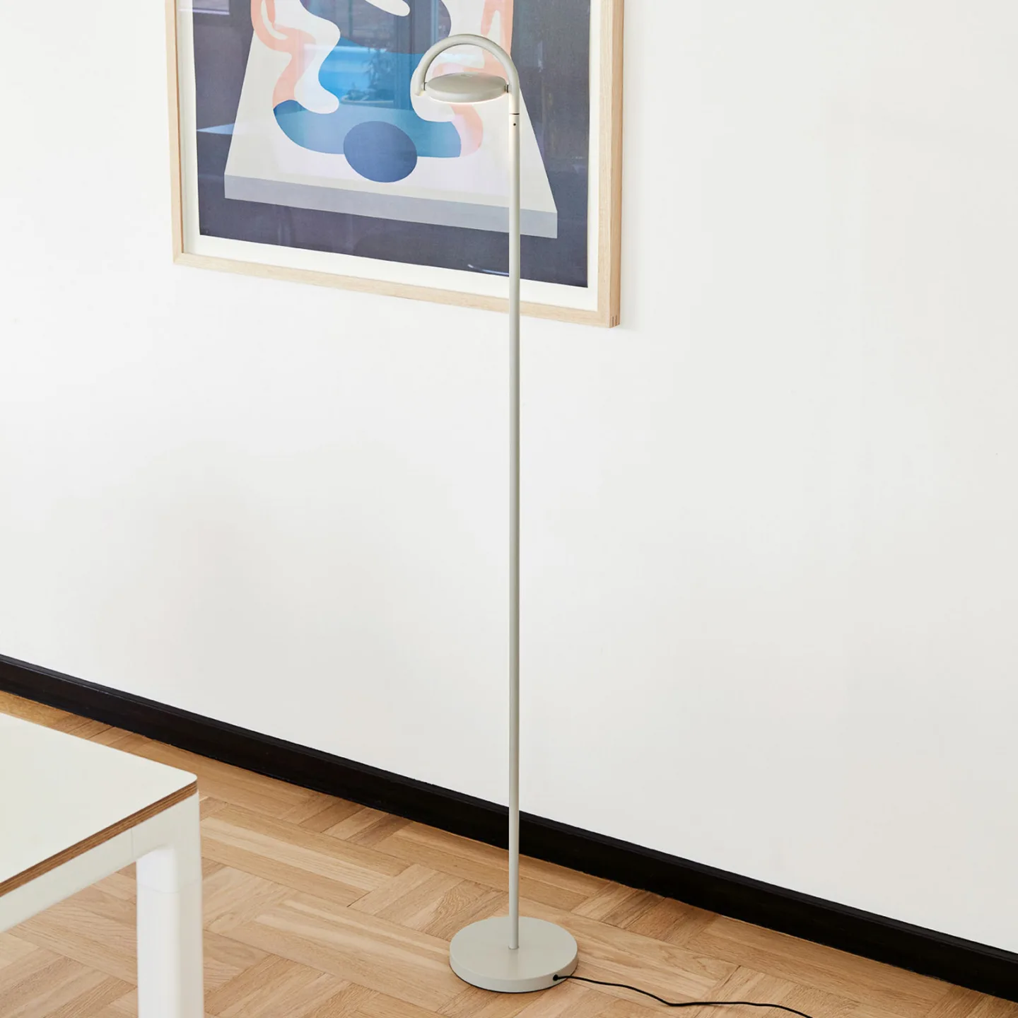 HAY Marselis floor Stehleuchte Ash grey