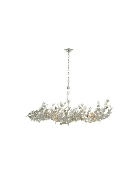 Farfalle Linear Chandelier Silver L