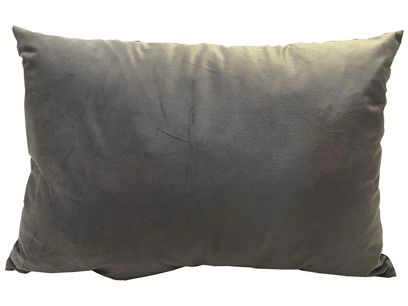 Kissen VELVET 40x60cm grau unifarben