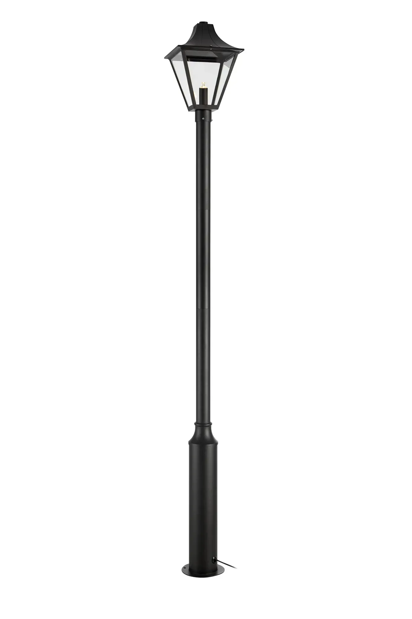 Garden 24 Wegeleuchte Schwarz 3W