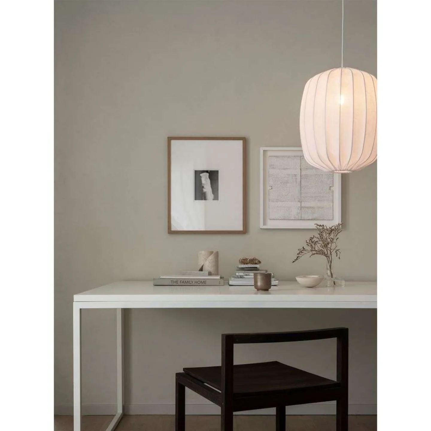 Prisma 35 skjerm Linen White – Watt & Veke - Soverom - Skandinavisk - Stoff / Tekstil - Med en lyskilde