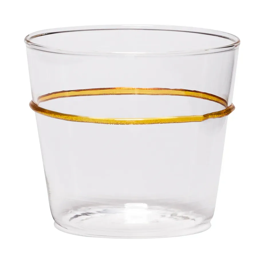Hübsch Orbit Trinkglas 20 cl Yellow