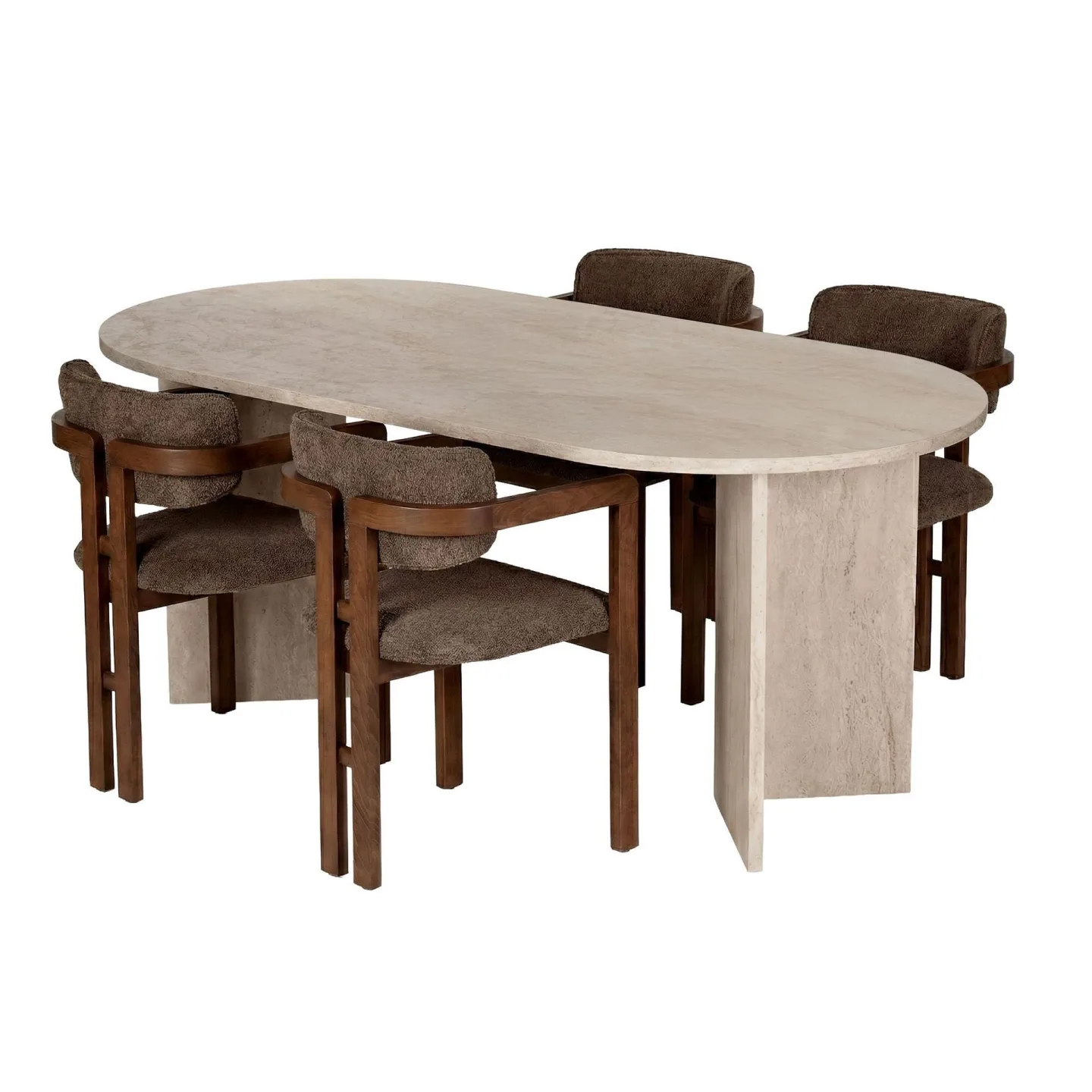 Dano Matgrupp 180 cm med 4 stolar -