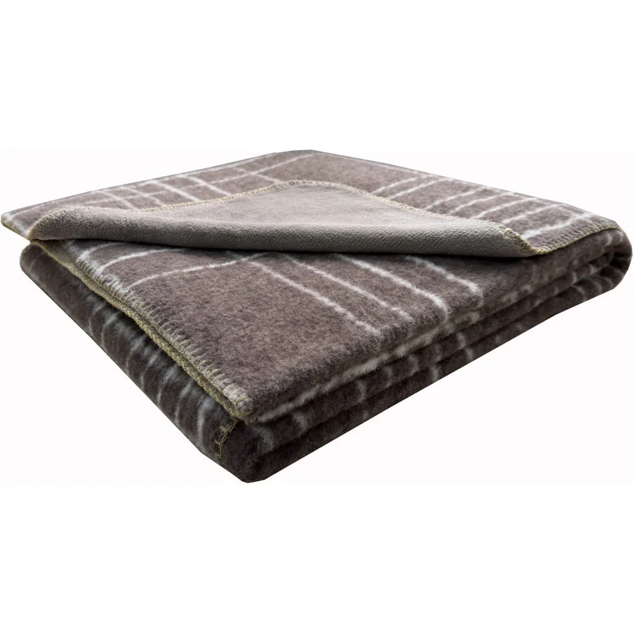 Wohndecke Wanda braun 100% Baumwolle 150 x 200 cm