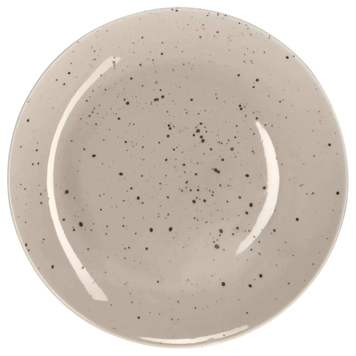 Scandi Living Freckle Teller Ø26 cm Beige
