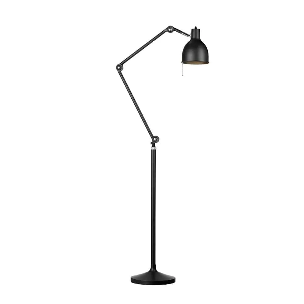 Örsjö PJ80 Golvlampa 2 armar Mattsvart