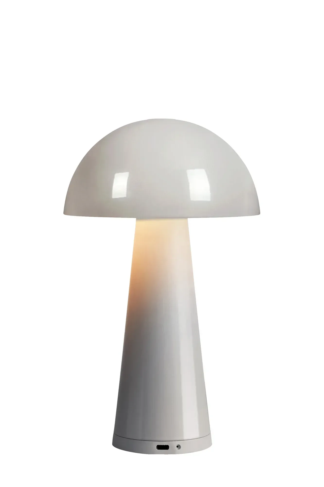 Fungi Wiederaufladbar Pilzlampe Greige