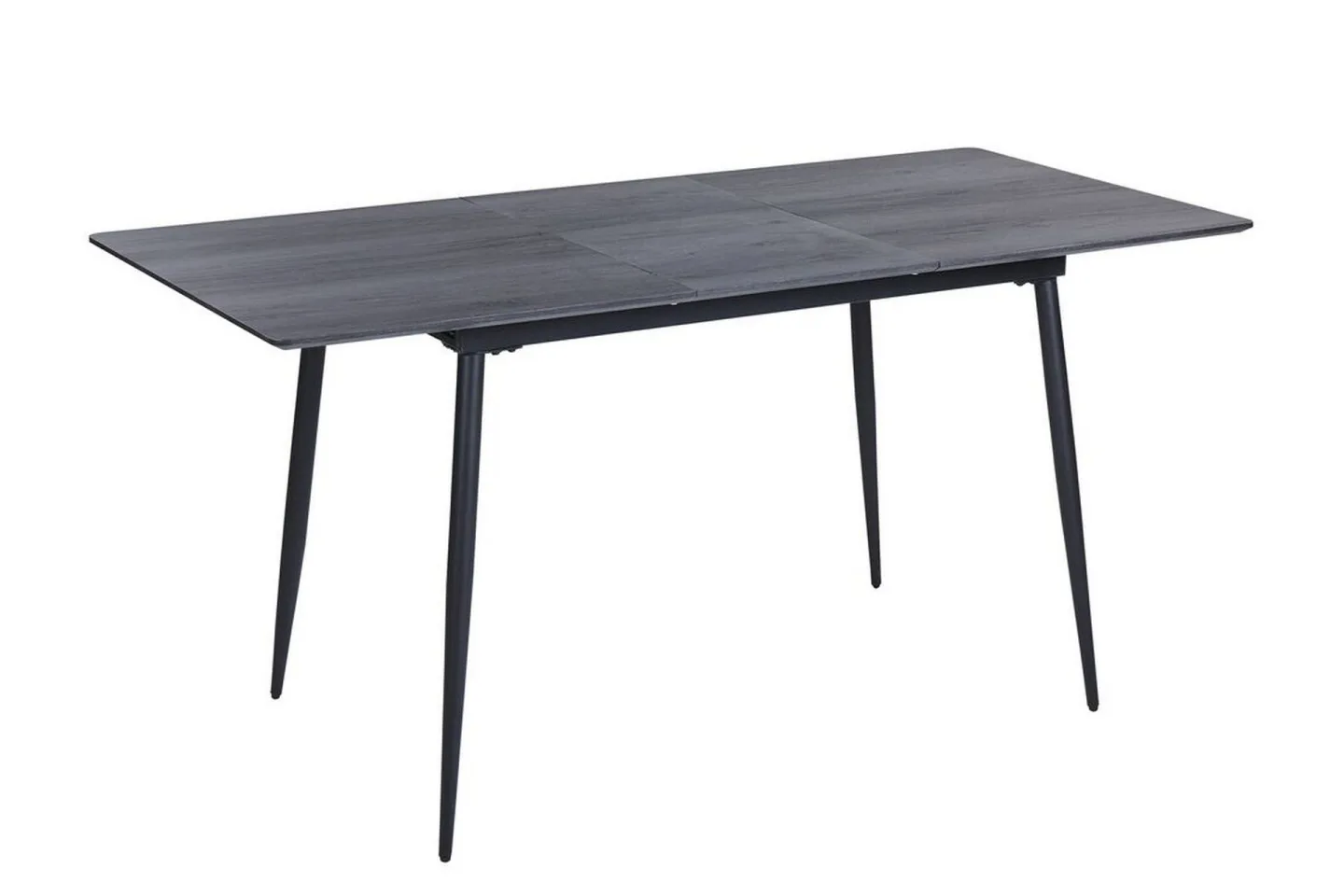 Matbord Rablio Förlängningsbart 120-160x80 cm - Svart/Grå