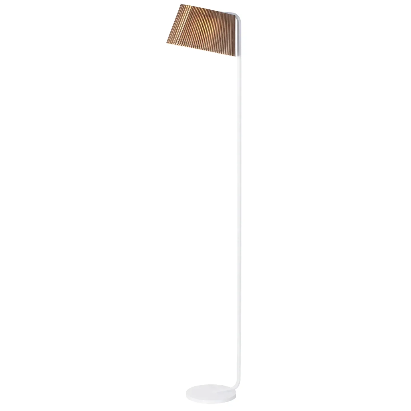 Secto Design Owalo 7010 golvlampa Walnut veneer
