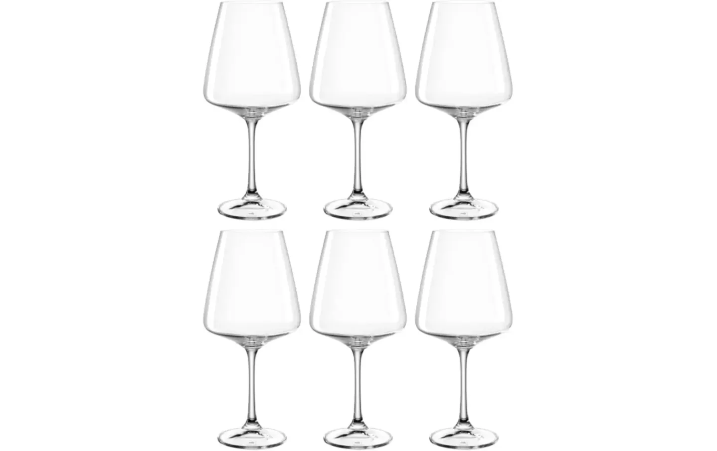 Alltron Rotweinglas Paladino 660 ml, 6 Stück Transparent | Schubiger Möbel