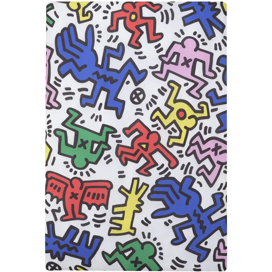 Keith Haring Wohndecke Blanket Fun bunt Polyester 150 x 200 cm