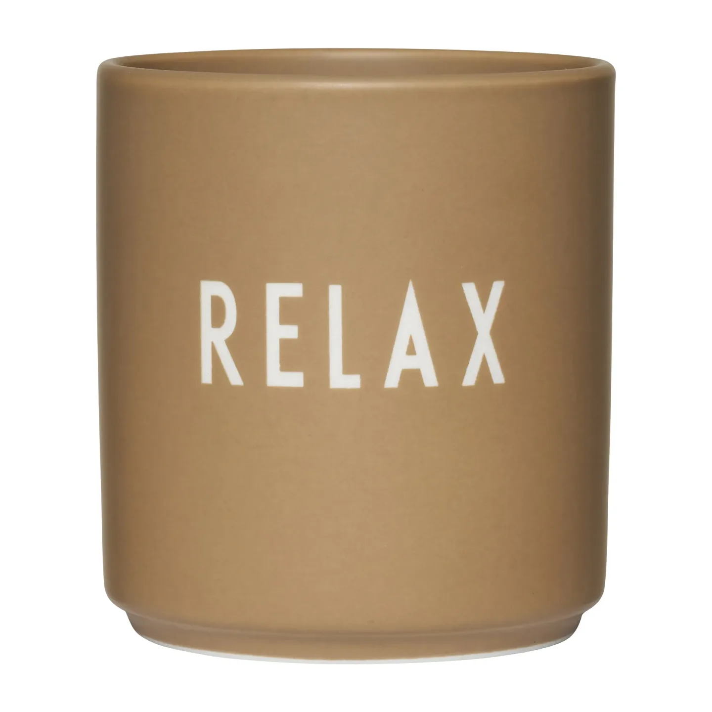 Design Letters Design Letters Lieblingsbecher 25cl Rela x -camel